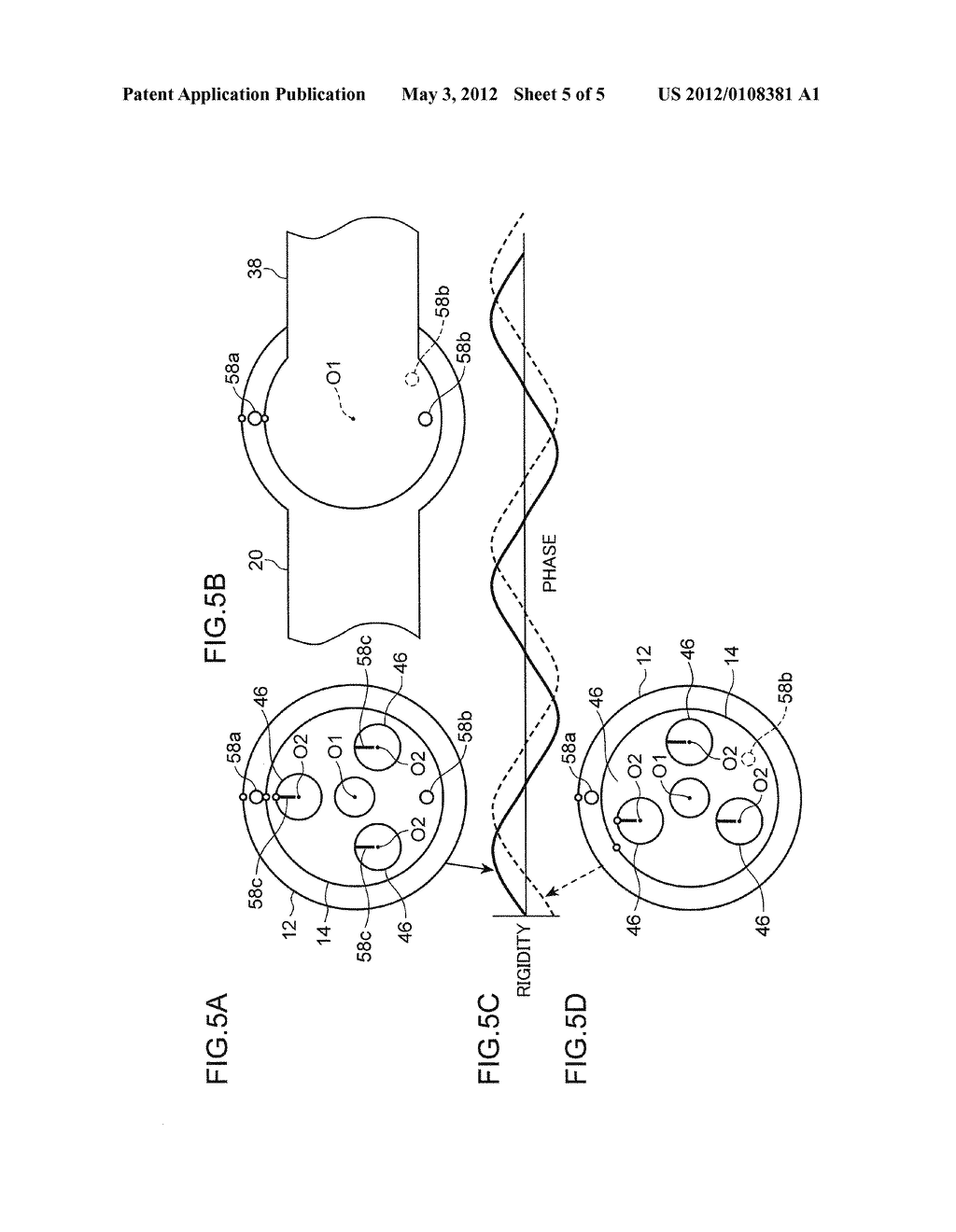 ECCENTRIC OSCILLATING GEAR DEVICE AND ASSEMBLING METHOD FOR CRANKSHAFT IN     ECCENTRIC OSCILLATING GEAR DEVICE - diagram, schematic, and image 06