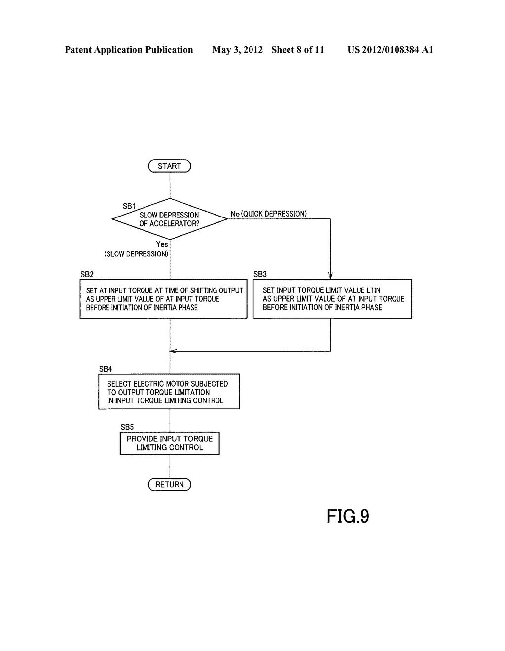 CONTROL DEVICE FOR VEHICLE DRIVE DEVICE - diagram, schematic, and image 09