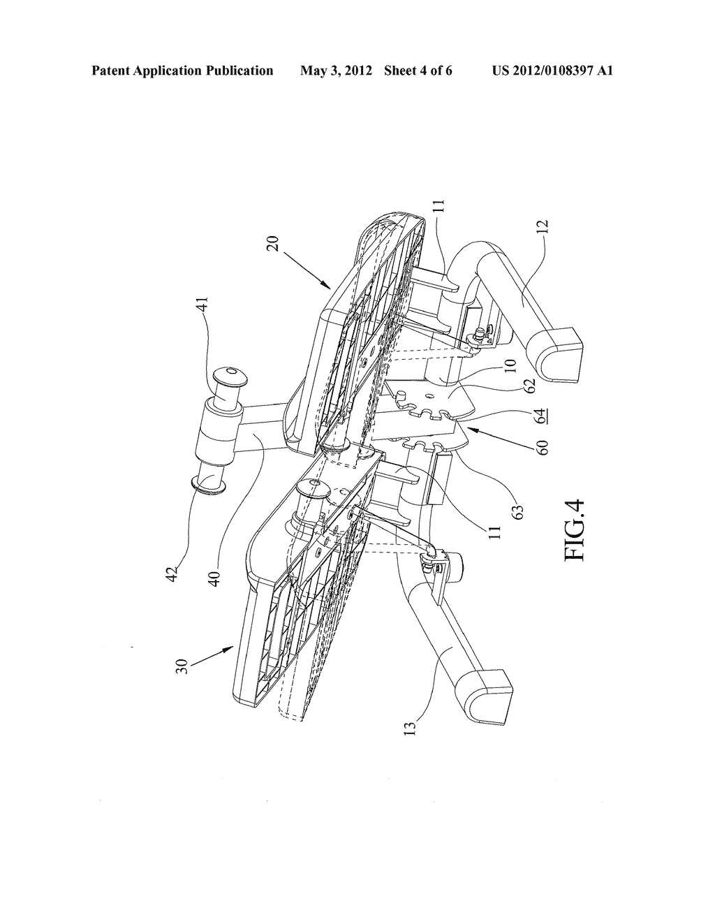 Leg Stretching Device - diagram, schematic, and image 05