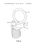 COIL SPRING CONNECTOR LOOP HANDLE diagram and image