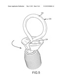 COIL SPRING CONNECTOR LOOP HANDLE diagram and image