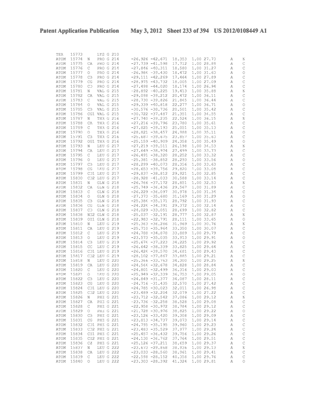 CRYSTAL STRUCTURE OF ISOGLUTAMINYL CYCLASE - diagram, schematic, and image 234