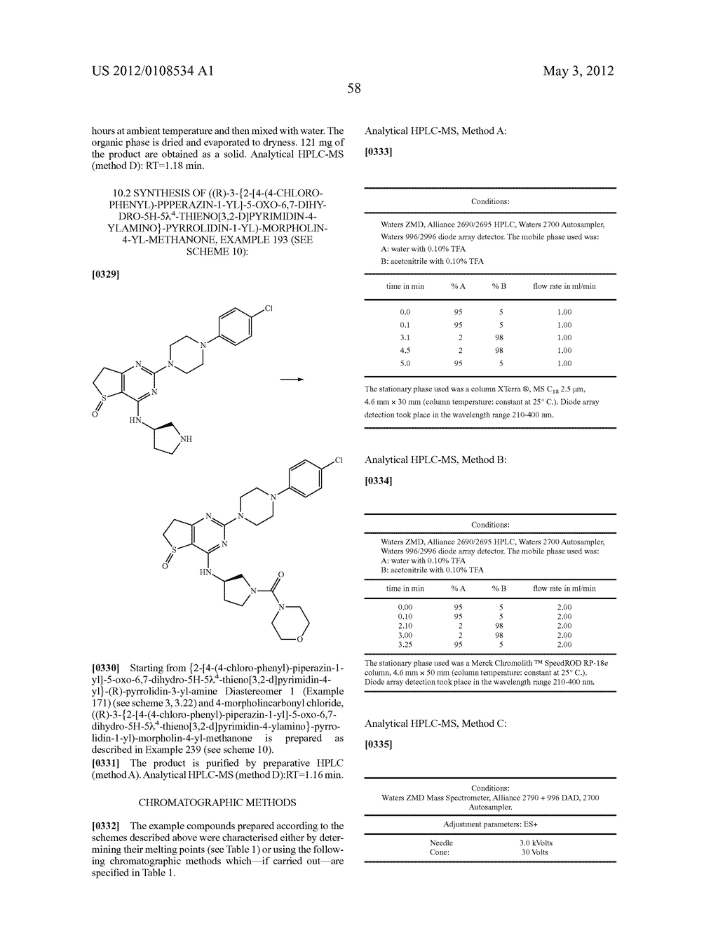 Dihydrothienopyrimidines for the treatment of inflammatory Diseases - diagram, schematic, and image 59