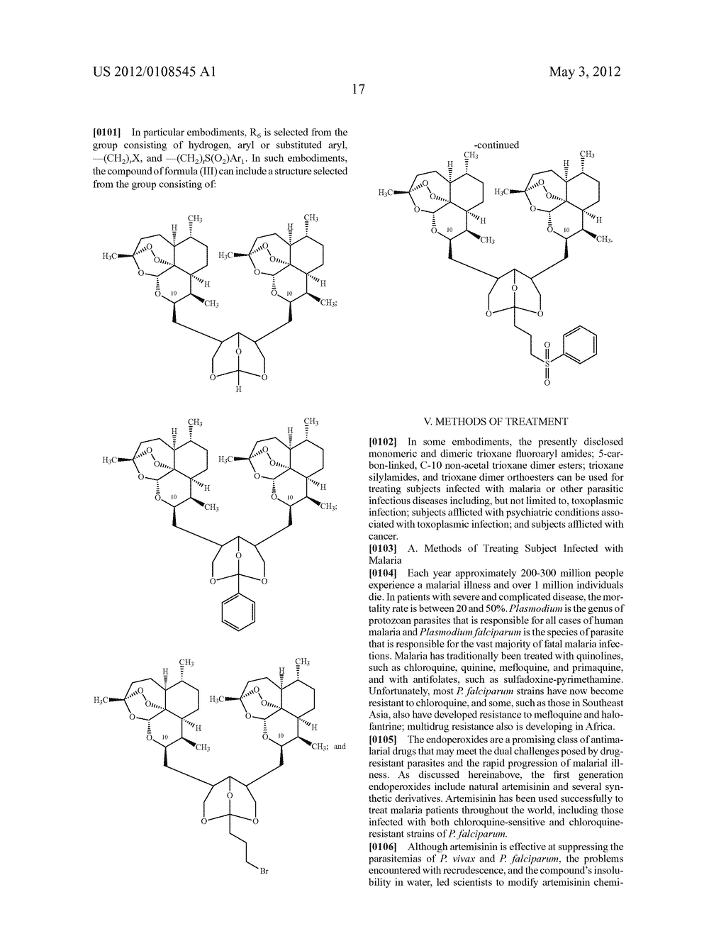 Trioxane Monomers and Dimers - diagram, schematic, and image 20