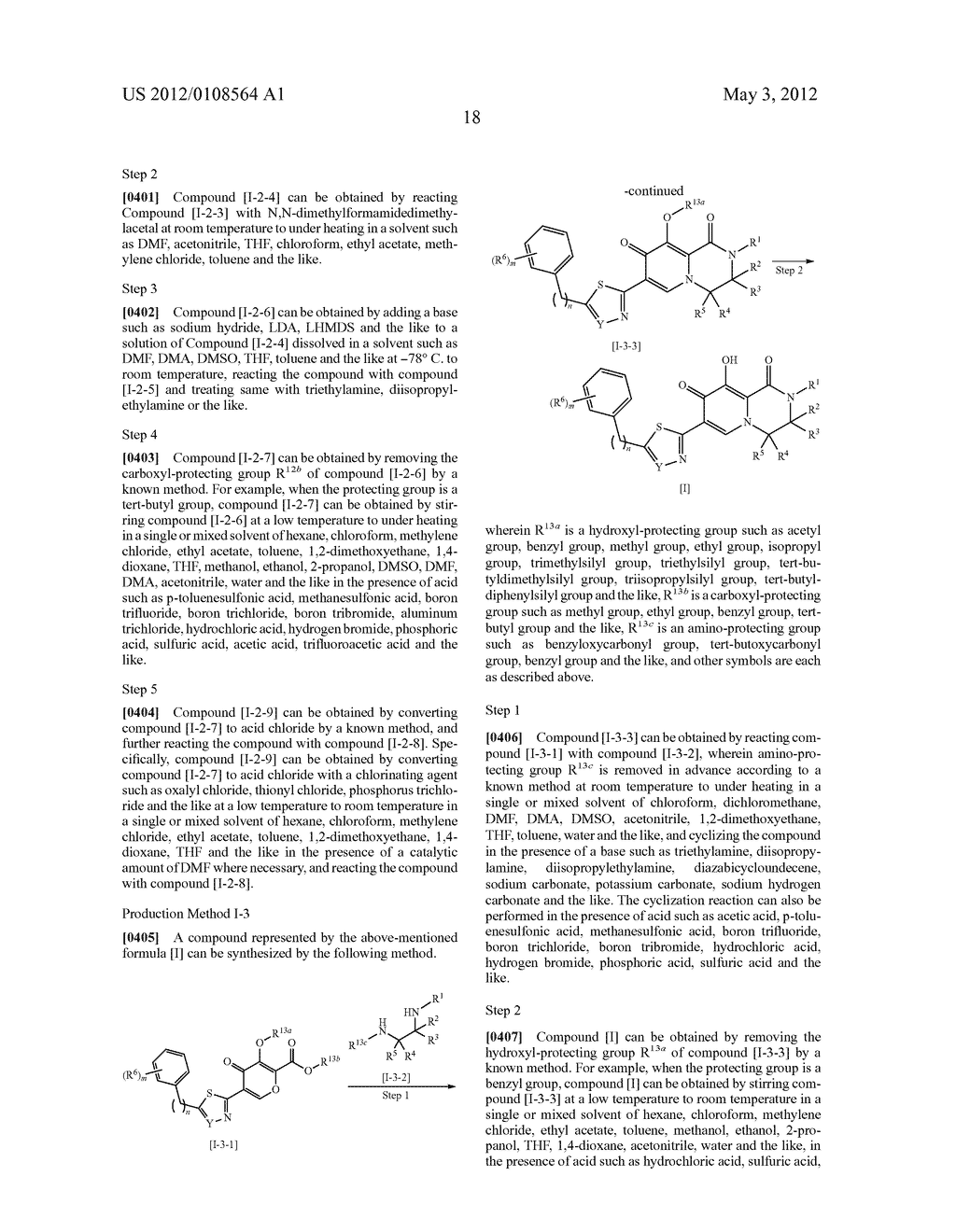 1,3,4,8-Tetrahydro-2H-Pyrido[1,2-a]Pyradine Derivatives and Use Thereof as     HIV Integrase Inhibitor - diagram, schematic, and image 19