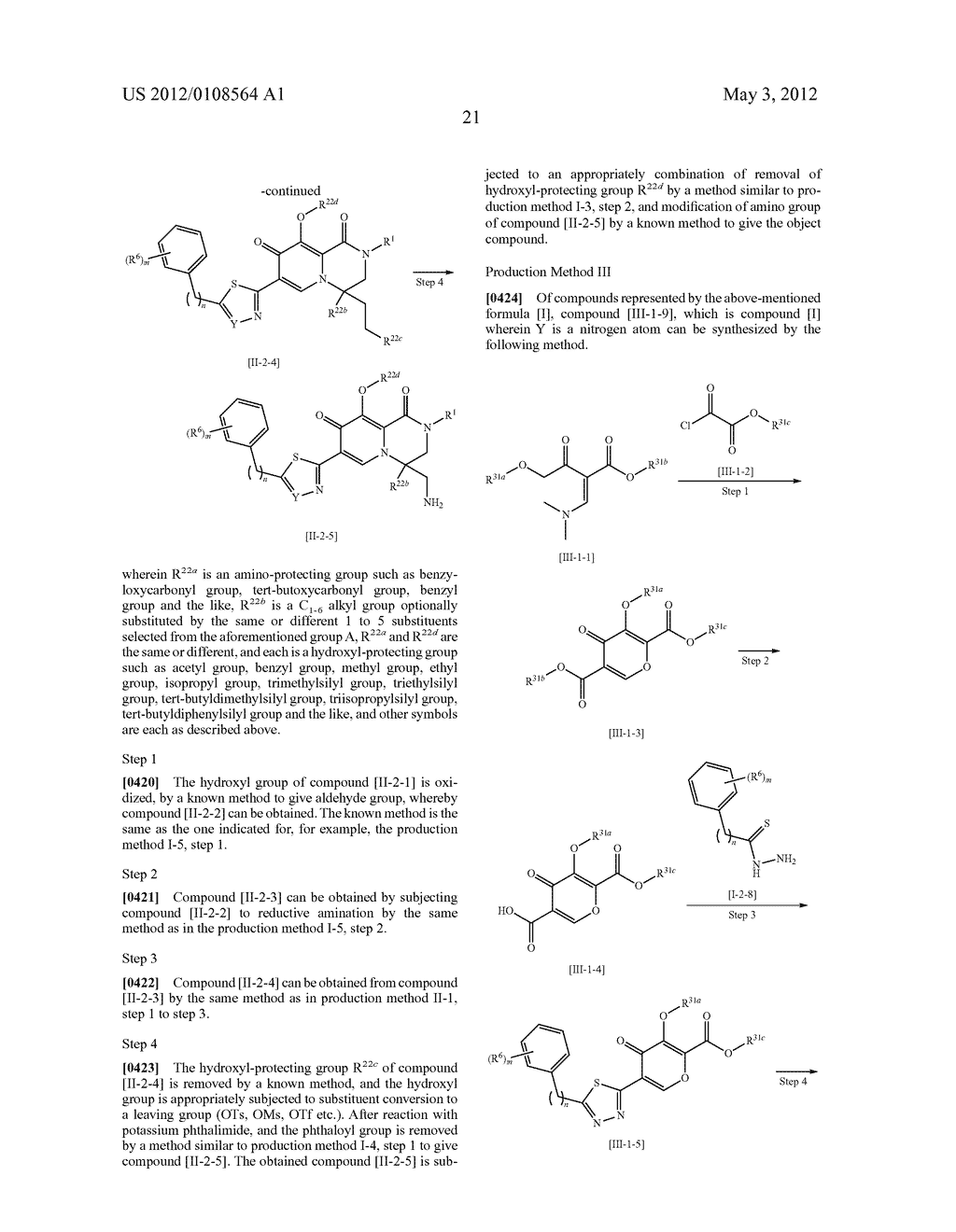 1,3,4,8-Tetrahydro-2H-Pyrido[1,2-a]Pyradine Derivatives and Use Thereof as     HIV Integrase Inhibitor - diagram, schematic, and image 22