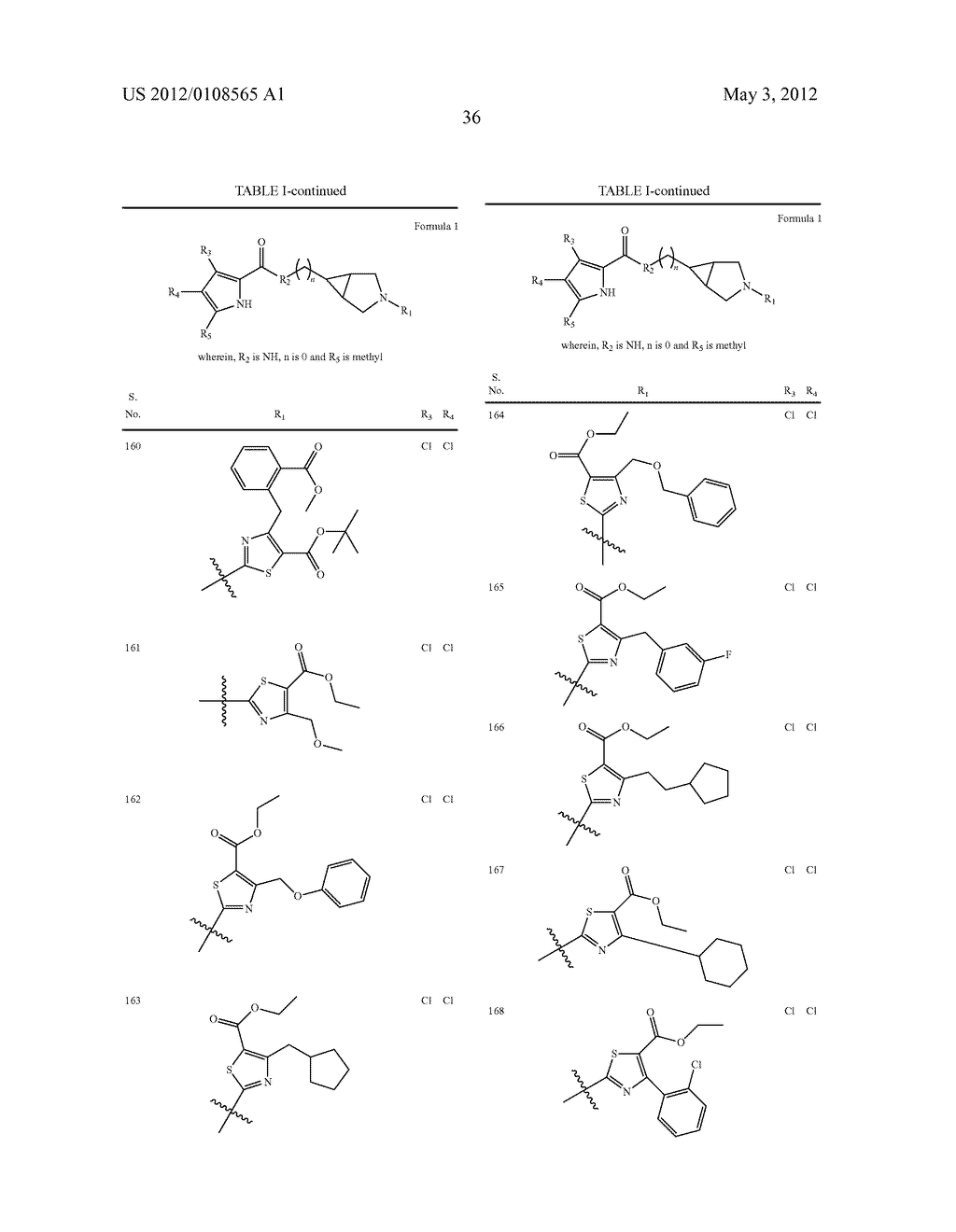 PYRROLE CARBOXYLIC ACID DERIVATIVES AS ANTIBACTERIAL AGENTS - diagram, schematic, and image 37