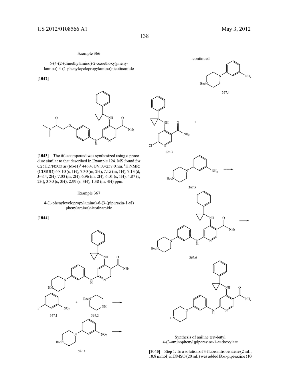 NICOTINAMIDES AS JAK KINASE MODULATORS - diagram, schematic, and image 139