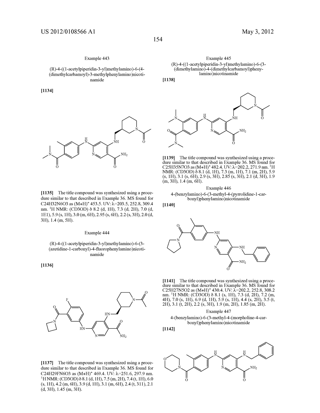 NICOTINAMIDES AS JAK KINASE MODULATORS - diagram, schematic, and image 155