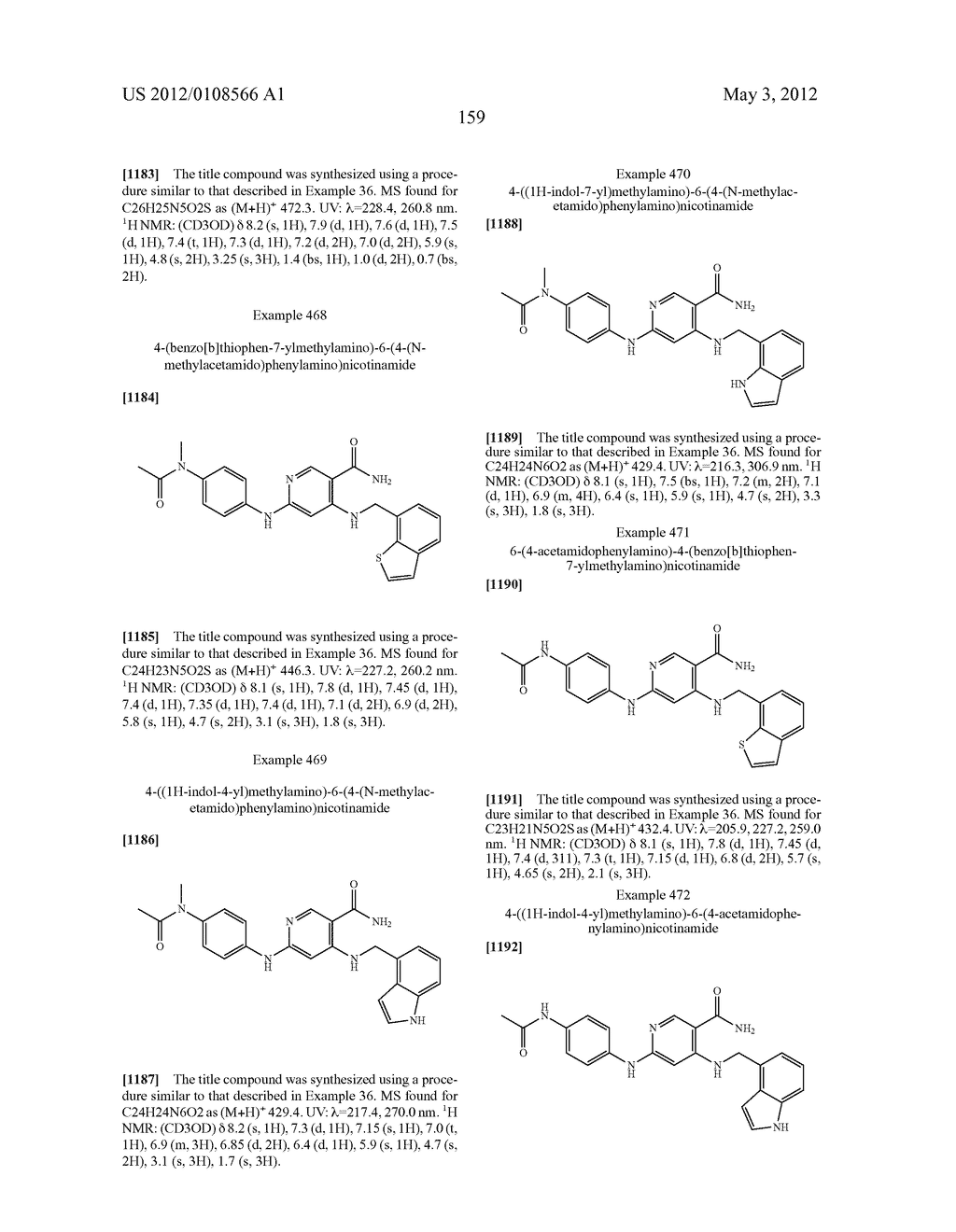 NICOTINAMIDES AS JAK KINASE MODULATORS - diagram, schematic, and image 160