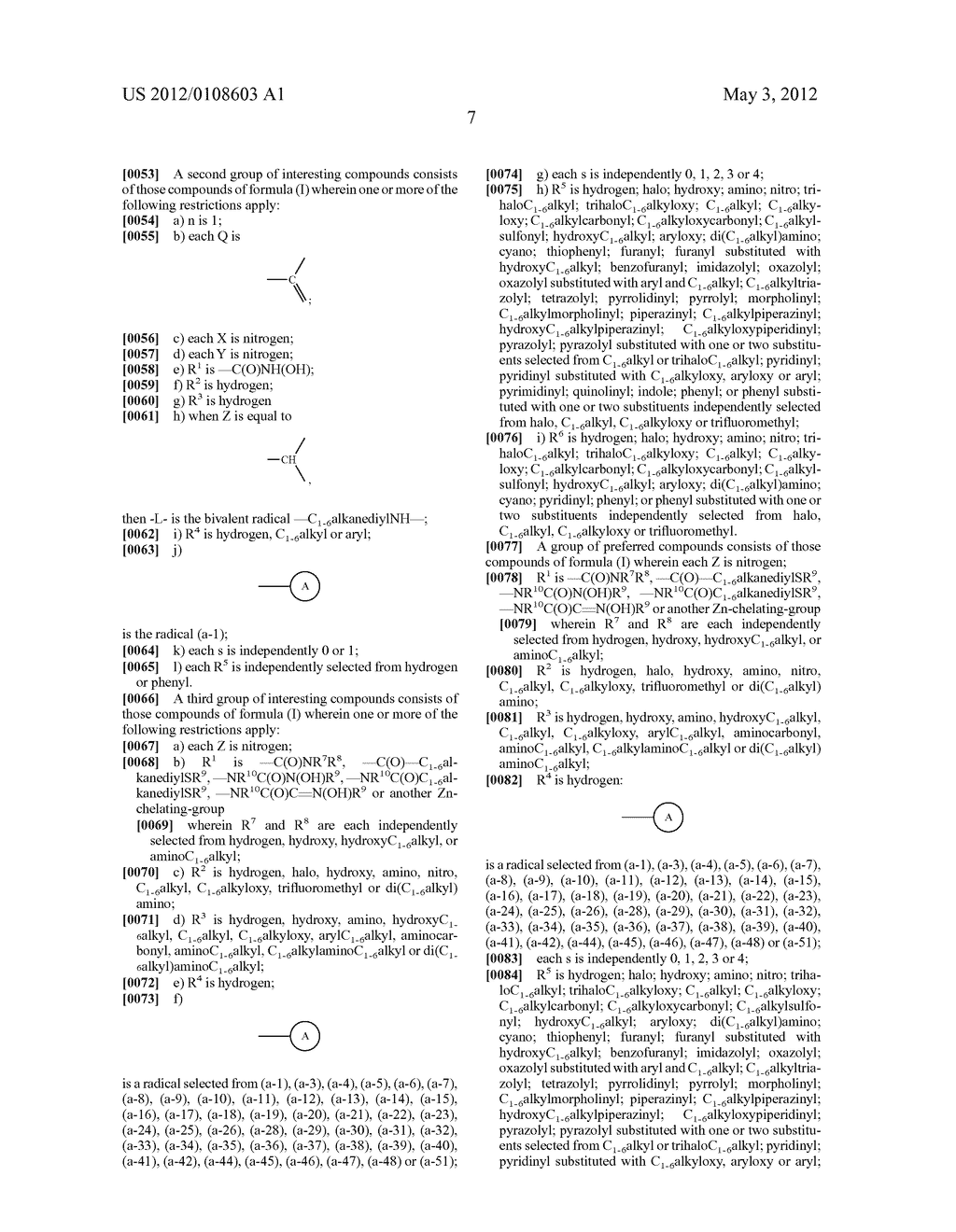 AMINOCARBONYL-DERIVATIVES AS NOVEL INHIBITORS OF HISTONE DEACETYLASE - diagram, schematic, and image 08