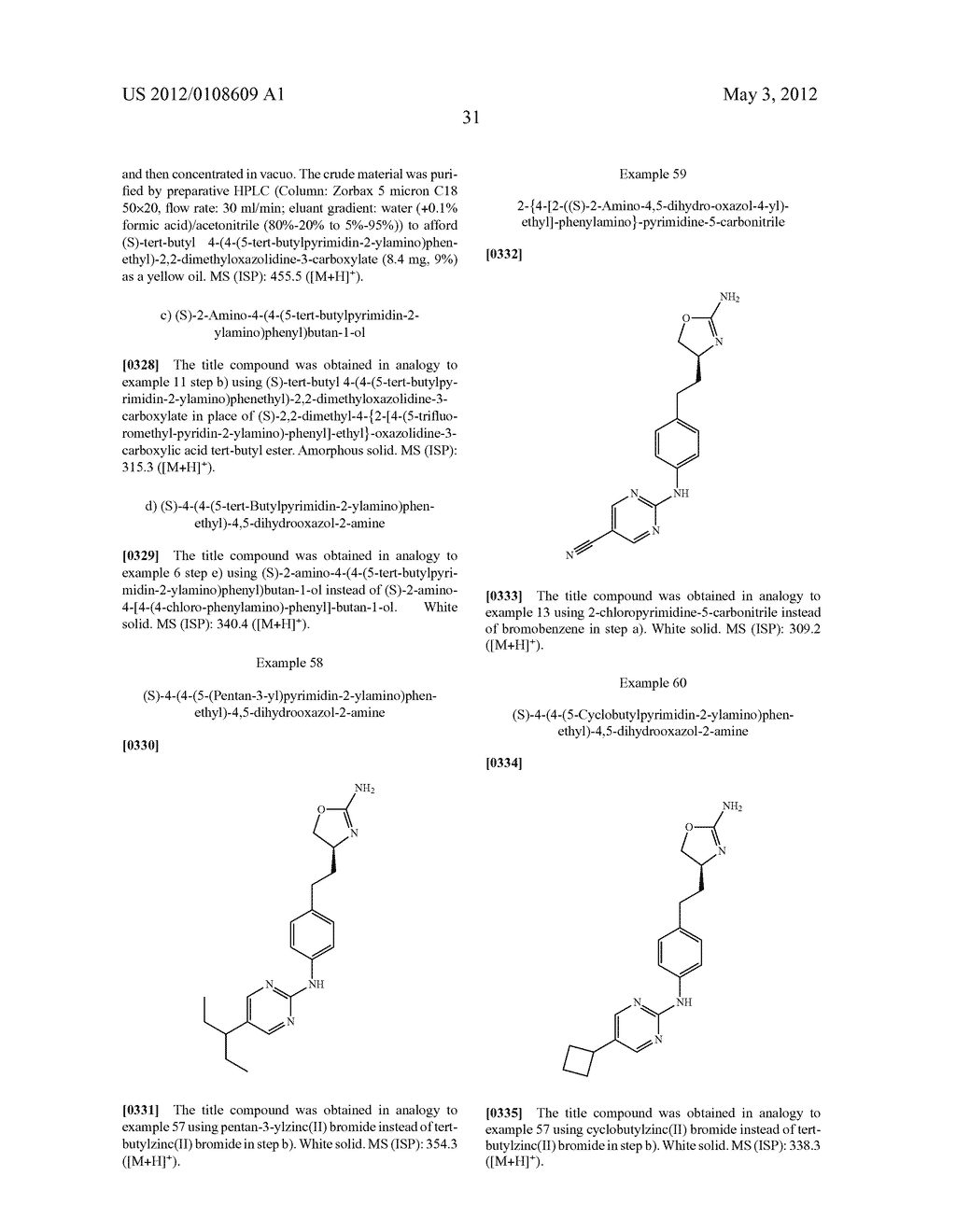 DIHYDROOXAZOL-2-AMINE DERIVATIVES - diagram, schematic, and image 32