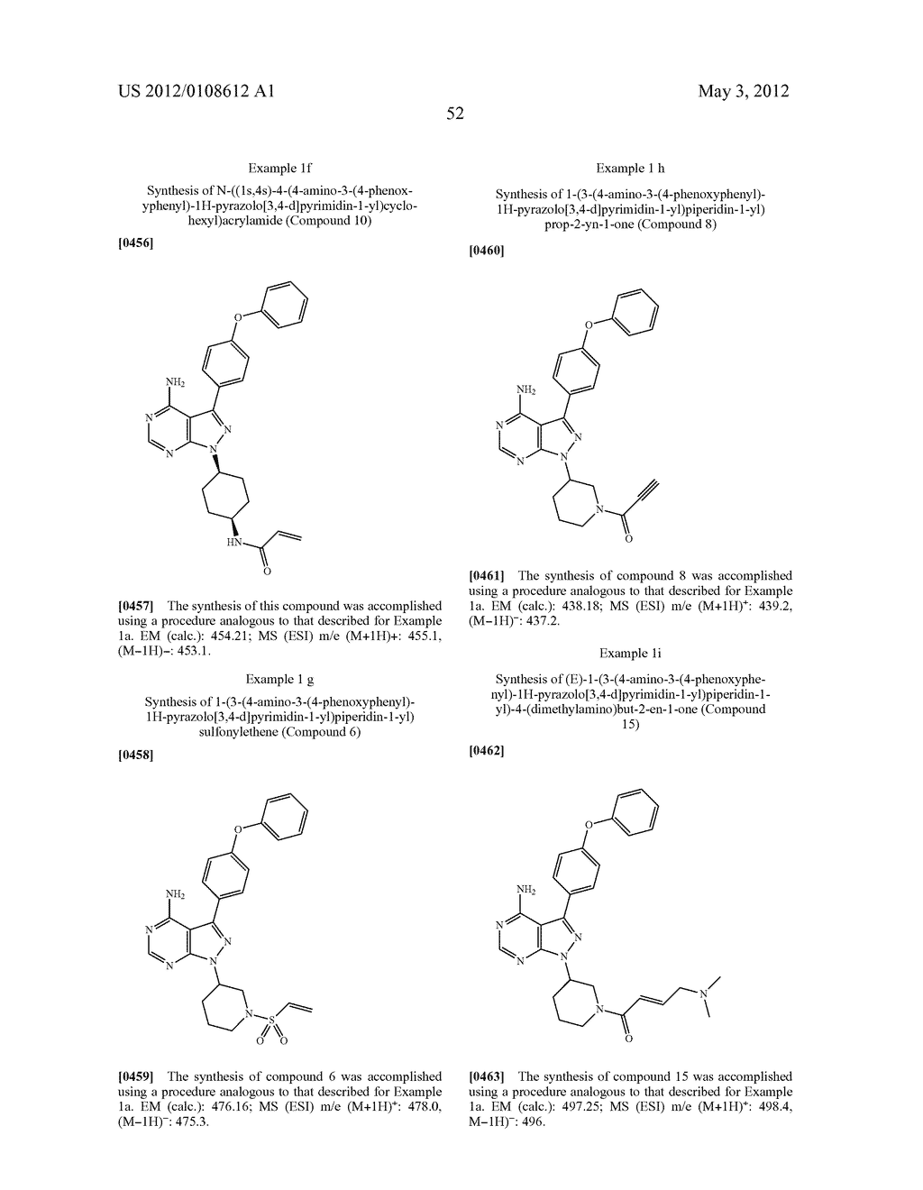 INHIBITORS OF BRUTON'S TYROSINE KINASE - diagram, schematic, and image 61