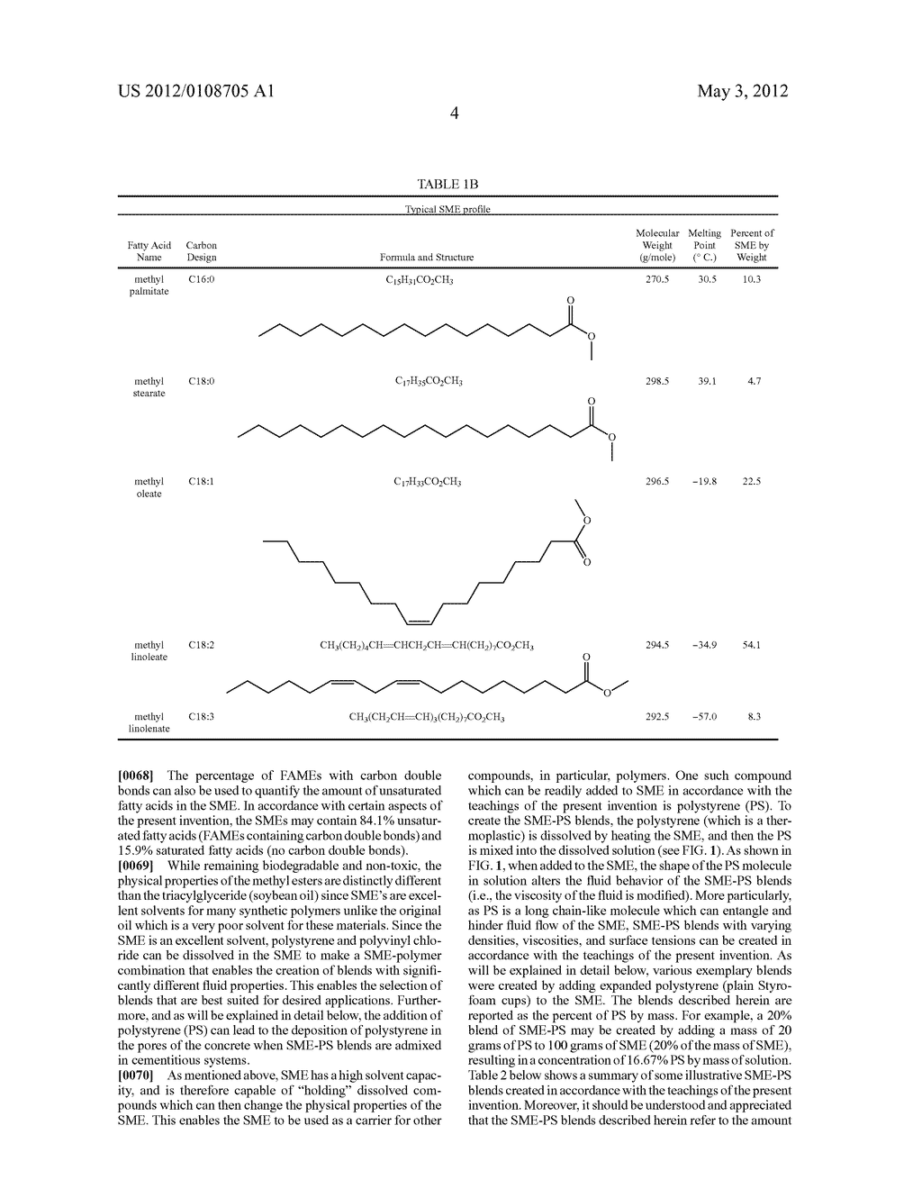 SOY METHYL ESTER POLYSTYRENE BLENDS FOR USE IN CONCRETE - diagram, schematic, and image 49