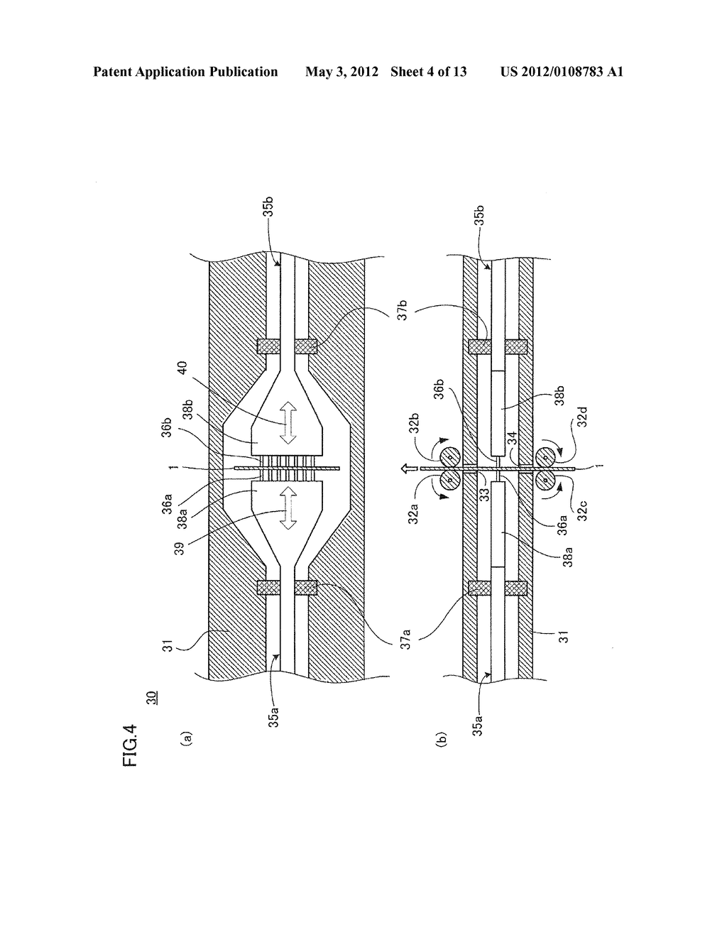 PIEZOELECTRIC SHEET, METHOD FOR MANUFACTURING PIEZOELECTRIC SHEET, AND     MANUFACTURING APPARATUS - diagram, schematic, and image 05