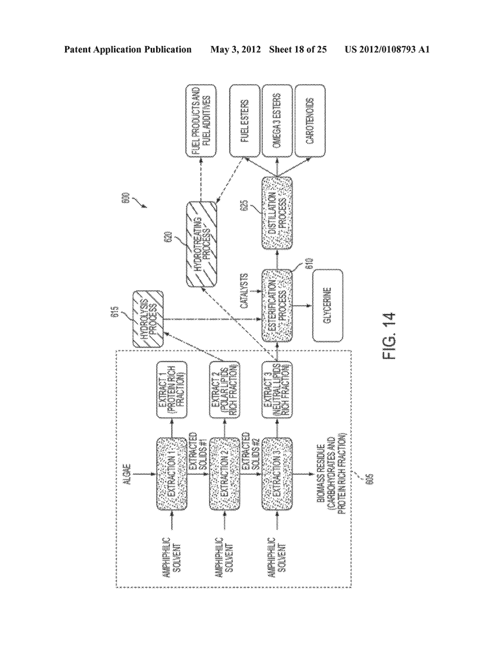 Methods of Obtaining Freshwater or Saltwater Algae Products Enriched in     Prolamin Proteins - diagram, schematic, and image 19