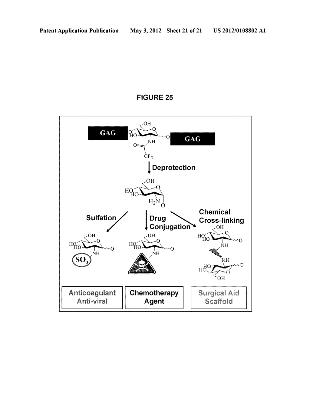 PRODUCTION OF DEFINED MONODISPERSE HEPAROSAN POLYMERS AND UNNATURAL     POLYMERS WITH POLYSACCHARIDE SYNTHASES - diagram, schematic, and image 22