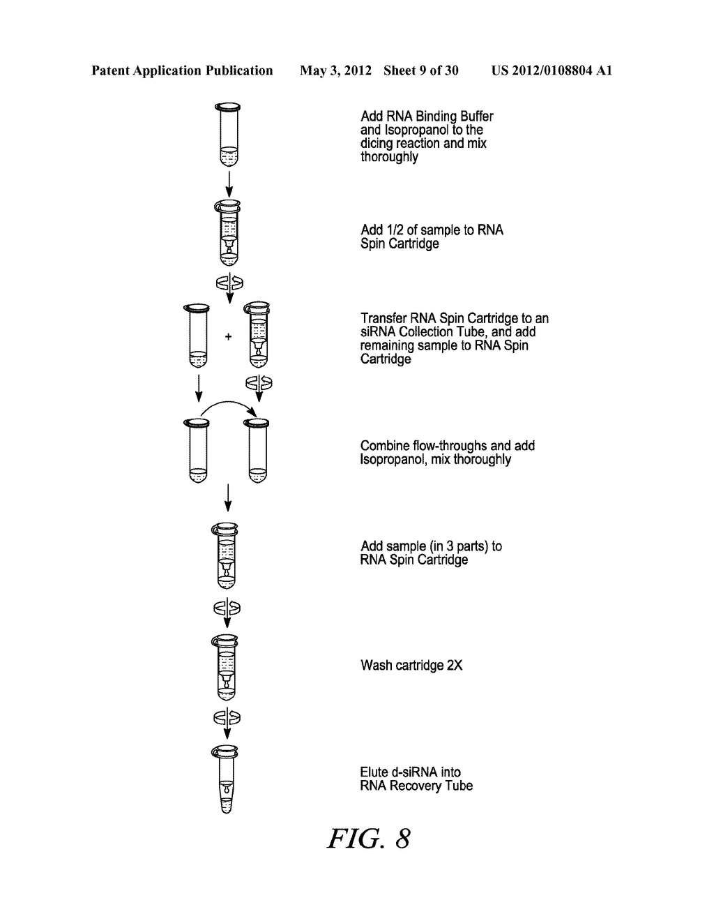 COMPOSITIONS AND METHODS FOR PREPARING SHORT RNA MOLECULES AND OTHER     NUCLEIC ACIDS - diagram, schematic, and image 10