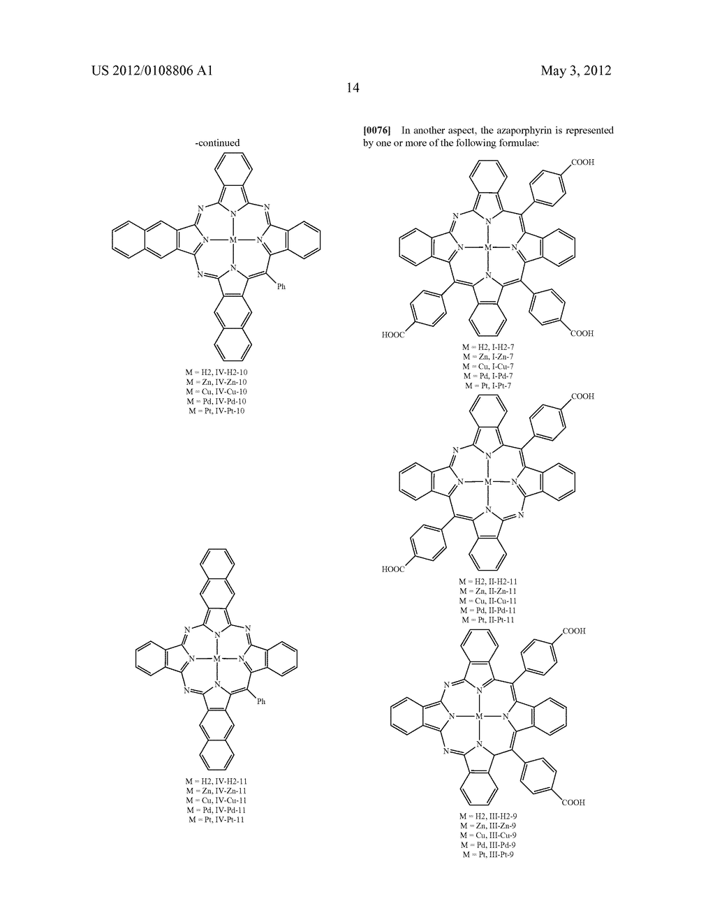 AZAPORPHYRINS AND APPLICATIONS THEREOF - diagram, schematic, and image 23