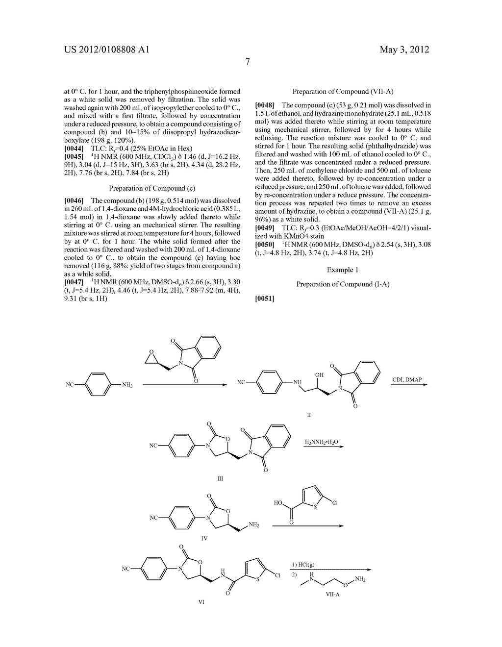 METHOD FOR PREPARING     (S)-5-CHLORO-N-((3-(4-(5,6-DIHYDRO-4H-1,2,4-OXADIAZIN-3-YL)PHENYL)-2-OXOO-    XAZOLIDIN-5-YL)METHYL)THIOPHENE-2-CARBOXAMIDE DERIVATIVES - diagram, schematic, and image 08