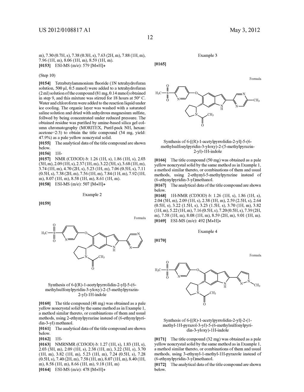 ACETYL PYRROLIDINYL INDOLE DERIVATIVE - diagram, schematic, and image 13