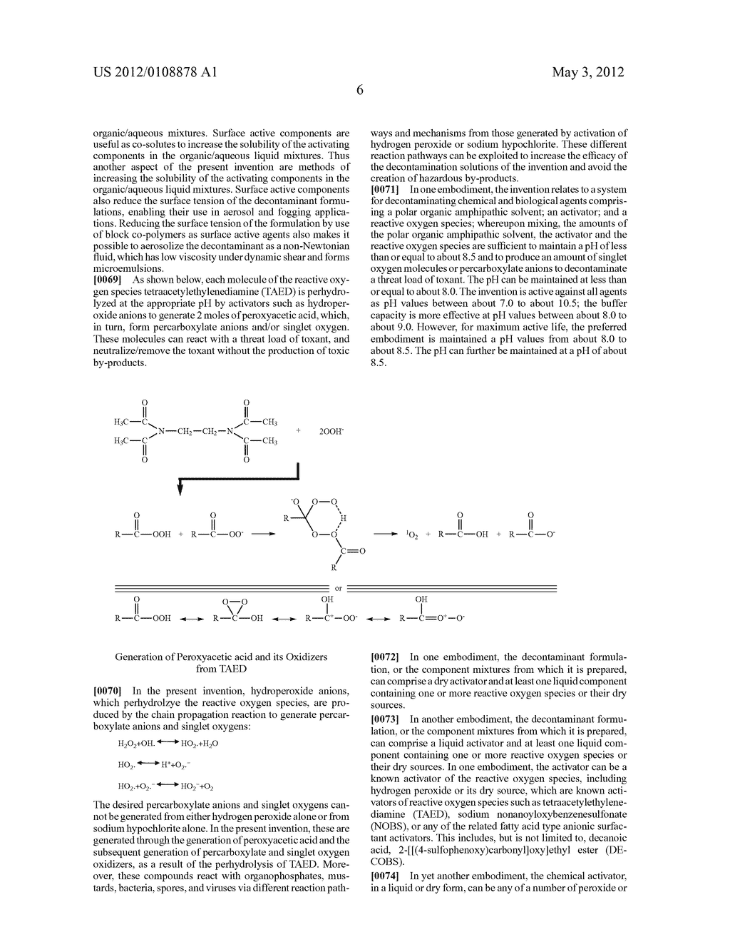 Novel Chemistries, Solutions, and Dispersal Systems for Decontamination of     Chemical and Biological Systems - diagram, schematic, and image 20