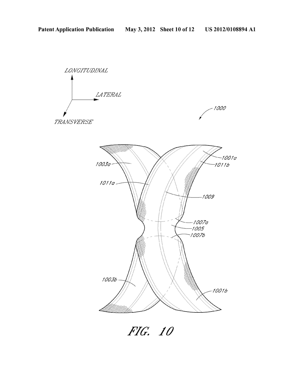 IMPLANT FOR PELVIC ORGAN PROLAPSE REPAIR - diagram, schematic, and image 11