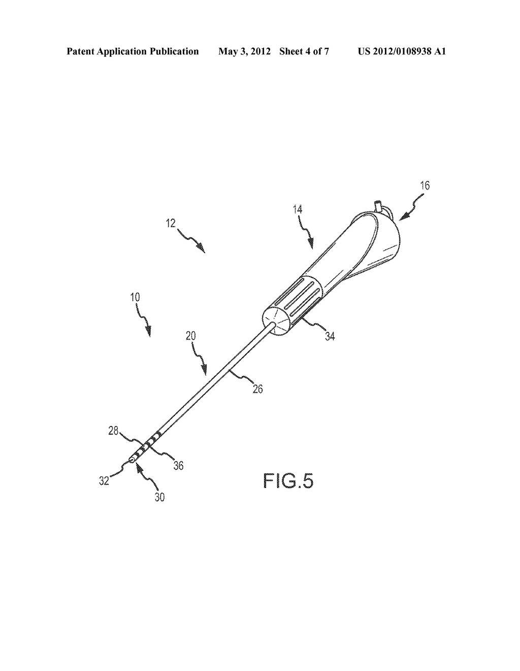 Steerable sheath access device - diagram, schematic, and image 05