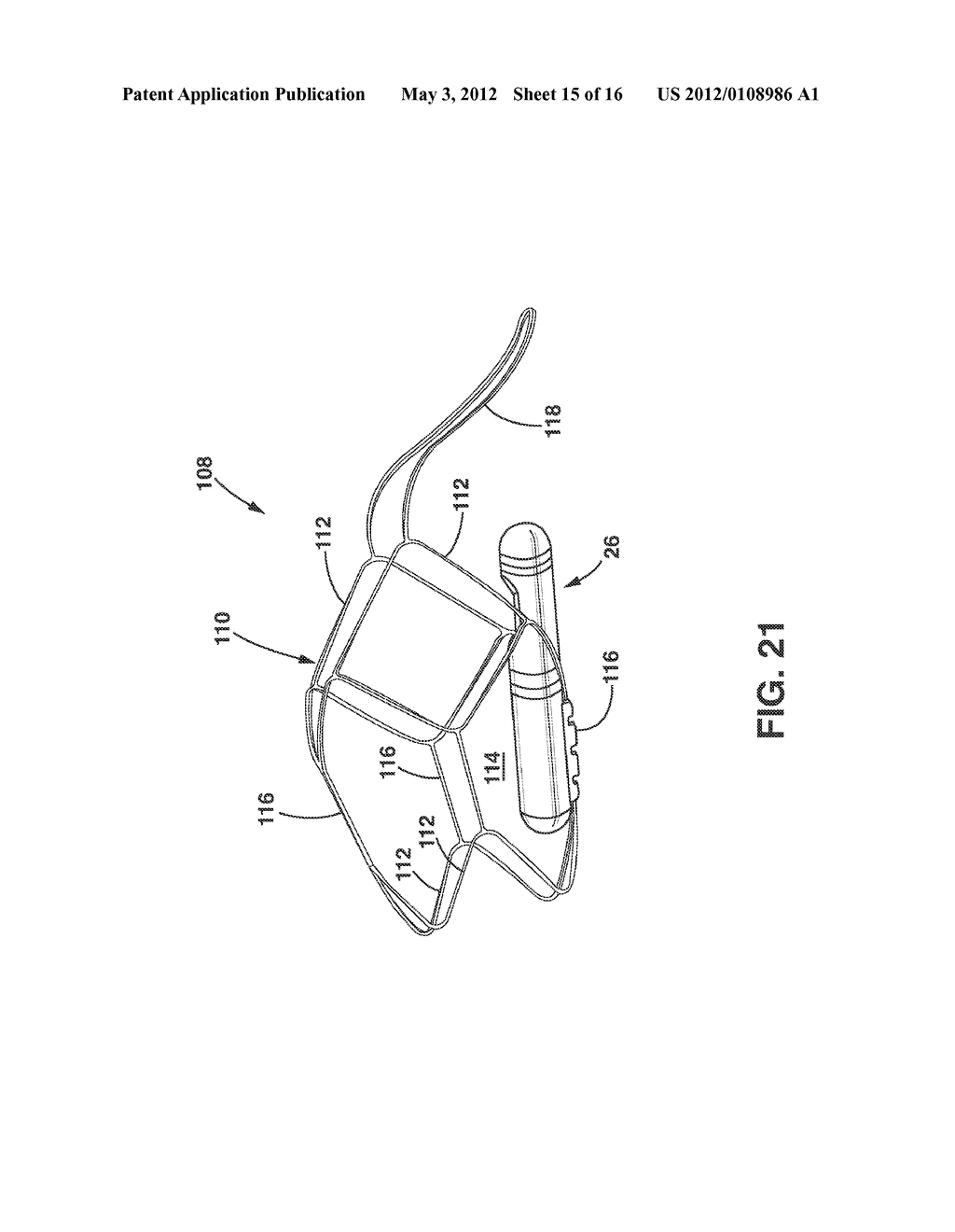 Implantable Medical Sensor and Fixation System - diagram, schematic, and image 16