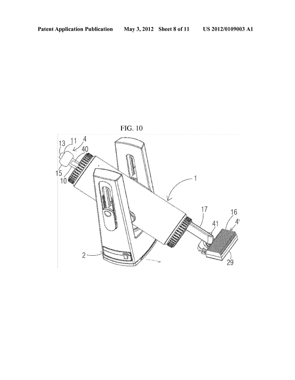 Device and Method for Assessing Thermoalgesic and Vibratory Sensitivity - diagram, schematic, and image 09