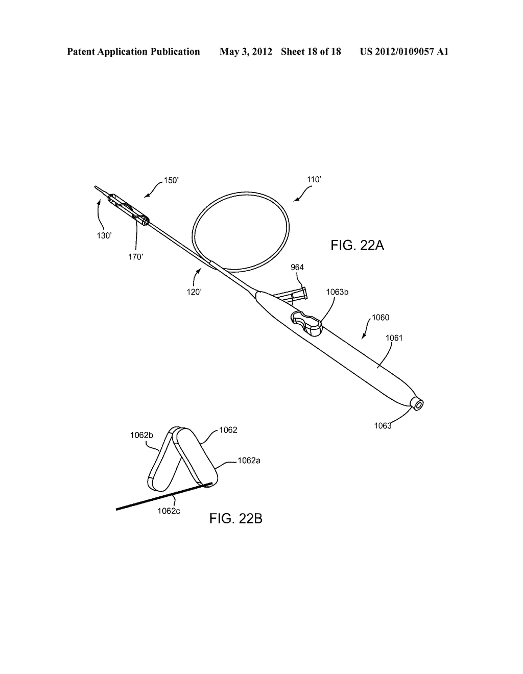 APPARATUS AND METHODS FOR TREATING OBSTRUCTIONS WITHIN BODY LUMENS - diagram, schematic, and image 19