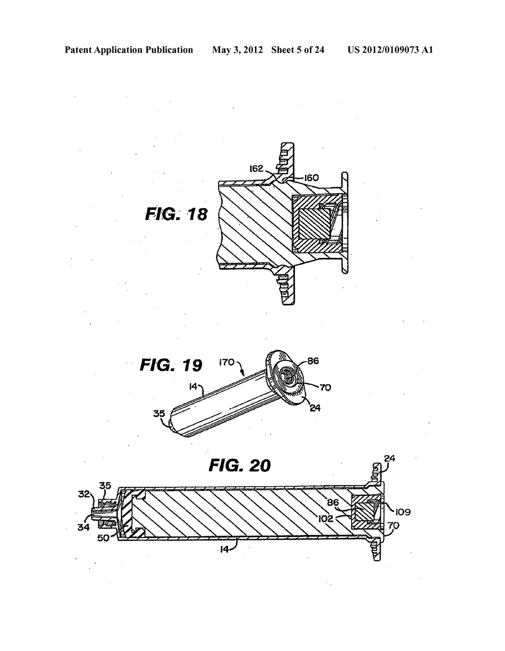 Antiseptic Cap Equipped Syringe - diagram, schematic, and image 06