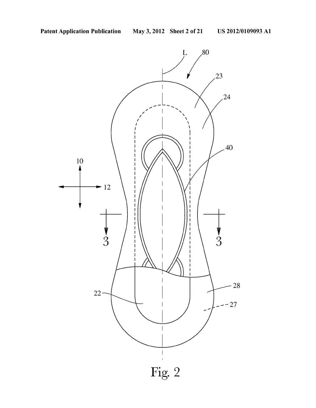 EMBOSSED ABSORBENT ARTICLE - diagram, schematic, and image 03