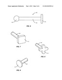 SPINOUS PROCESS IMPLANT WITH A POST AND AN ENLARGED BOSS diagram and image