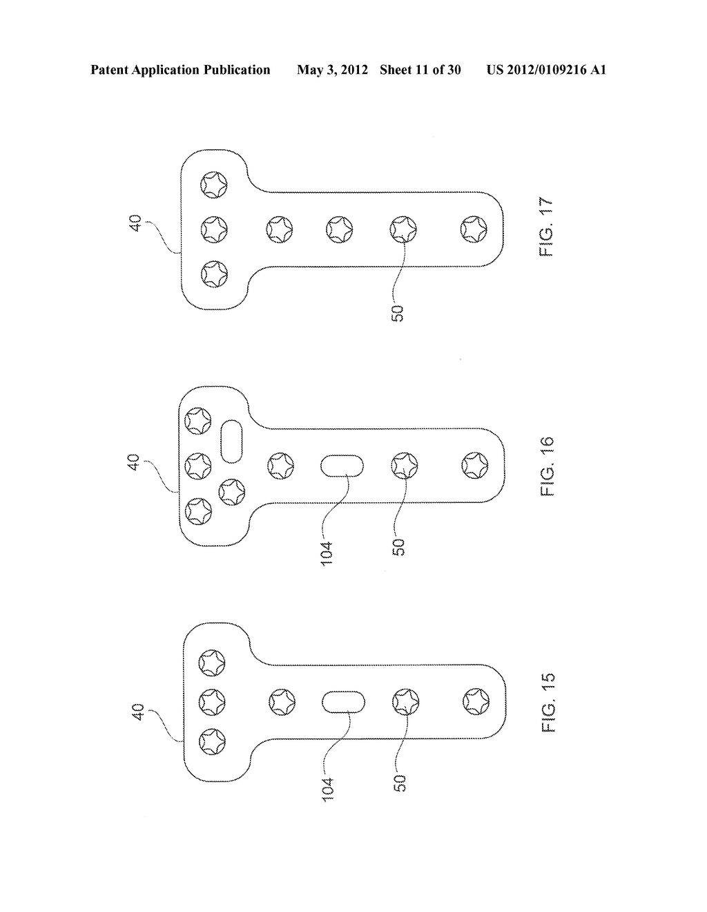 BONE PLATE AND BONE PLATE ASSEMBLIES INCLUDING POLYAXIAL FASTENERS - diagram, schematic, and image 12