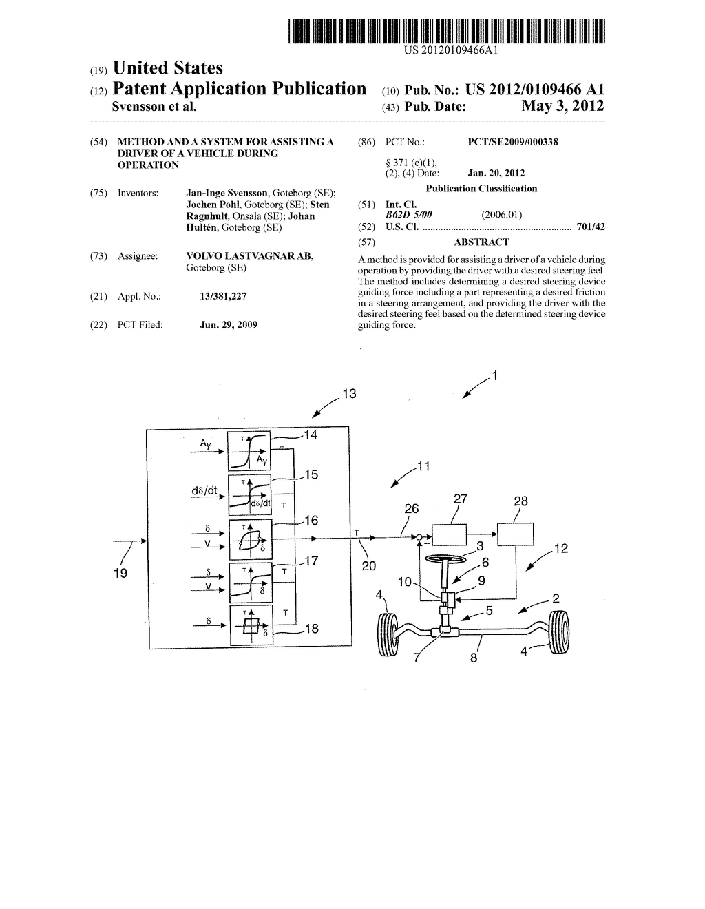 METHOD AND A SYSTEM FOR ASSISTING A DRIVER OF A VEHICLE DURING OPERATION - diagram, schematic, and image 01