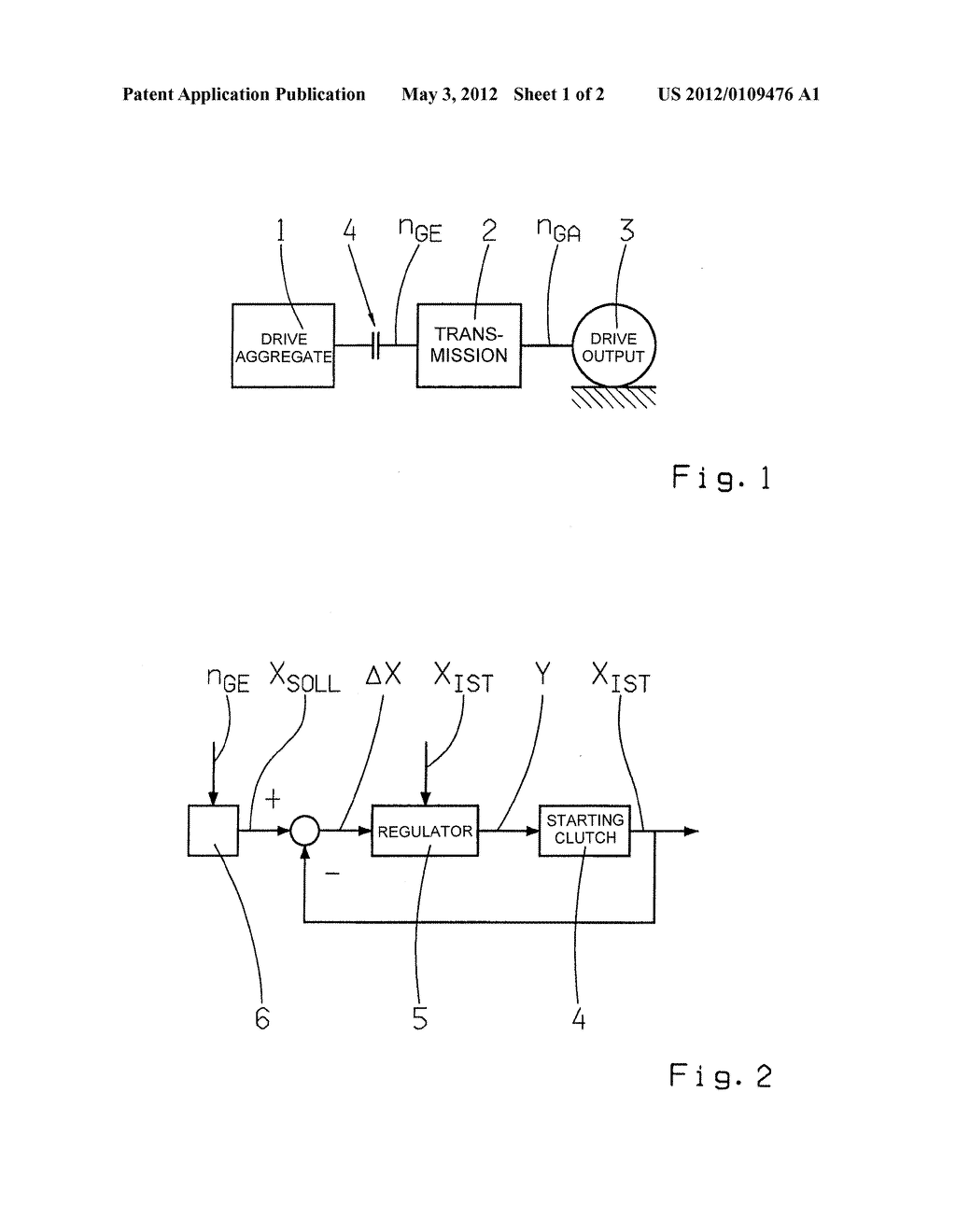 METHOD FOR OPERATING A DRIVE TRAIN - diagram, schematic, and image 02