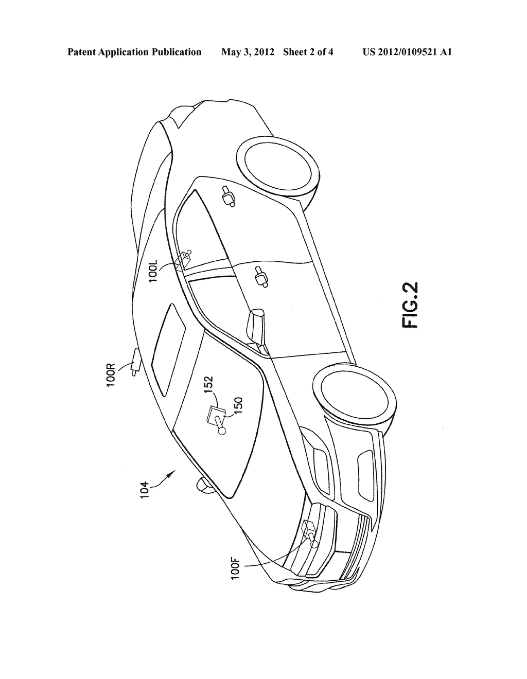 SYSTEM AND METHOD OF INTEGRATING LANE POSITION MONITORING WITH LOCATIONAL     INFORMATION SYSTEMS - diagram, schematic, and image 03