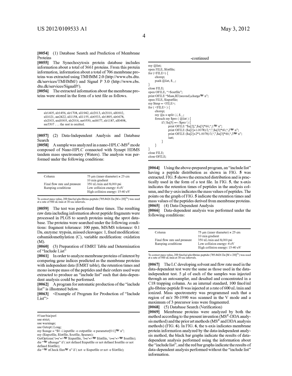 METHOD OF ANALYZING PROTEIN USING DATA-INDEPENDENT ANALYSIS COMBINED WITH     DATA-DEPENDENT ANALYSIS - diagram, schematic, and image 13