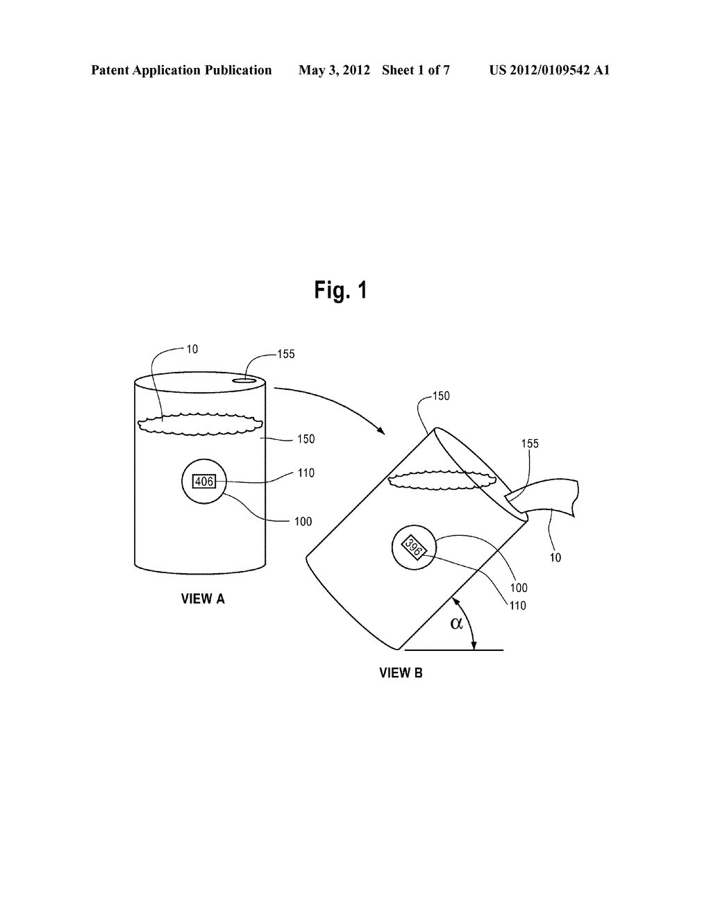 APPARATUS AND METHODS FOR MONITORING QUANTITIES OF FLUID IN A CONTAINER - diagram, schematic, and image 02