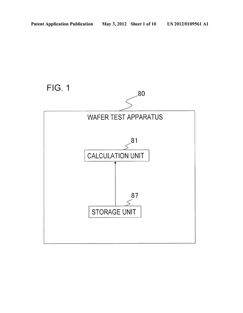 WAFER TEST APPARATUS, WAFER TEST METHOD, AND PROGRAM - diagram, schematic, and image 02