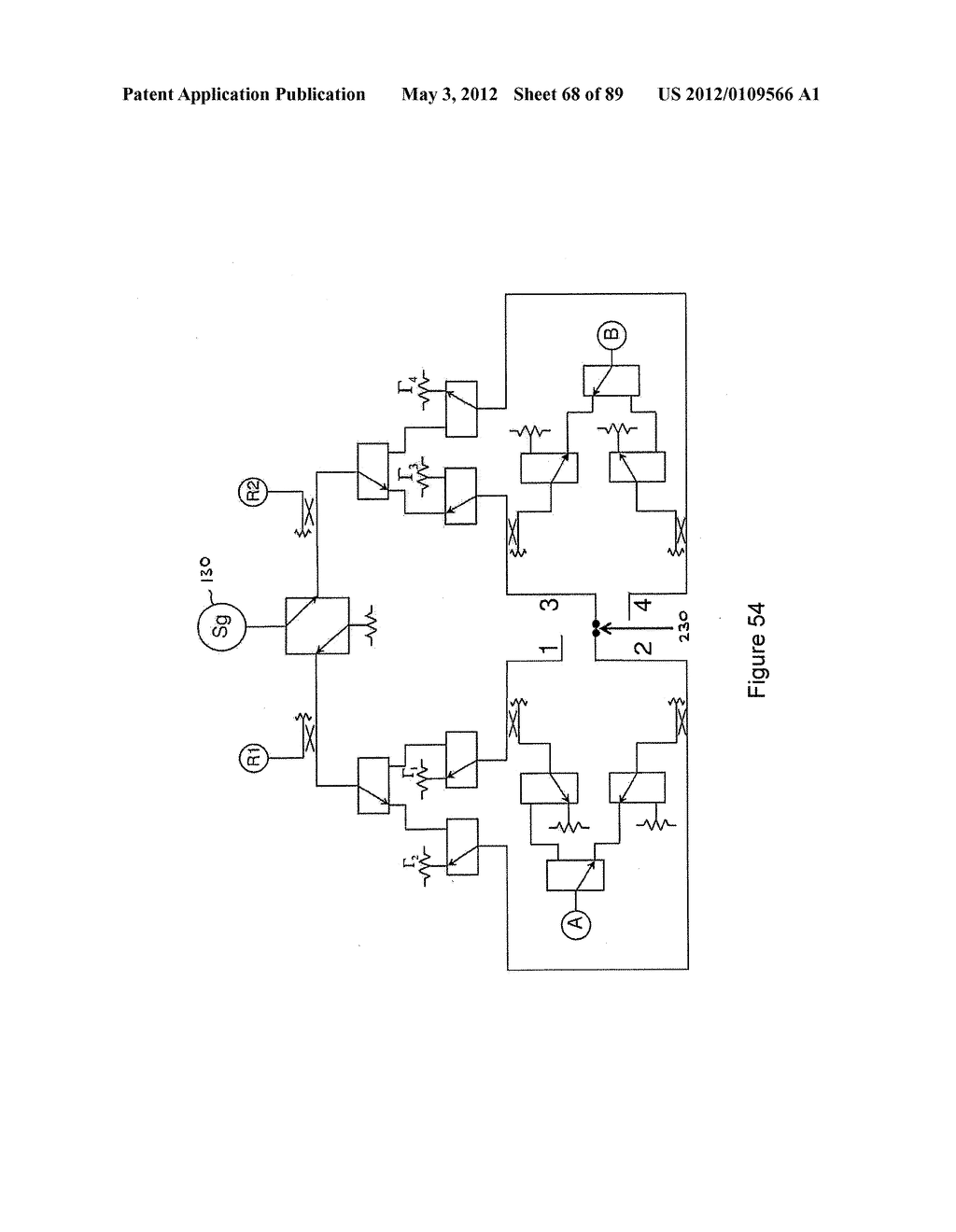 METHOD AND APPARATUS FOR CALIBRATING A TEST SYSTEM FOR MEASURING A DEVICE     UNDER TEST - diagram, schematic, and image 69