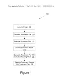 METHOD AND APPARATUS FOR SELECTING A TRACKING METHOD TO USE IN IMAGE     GUIDED TREATMENT diagram and image