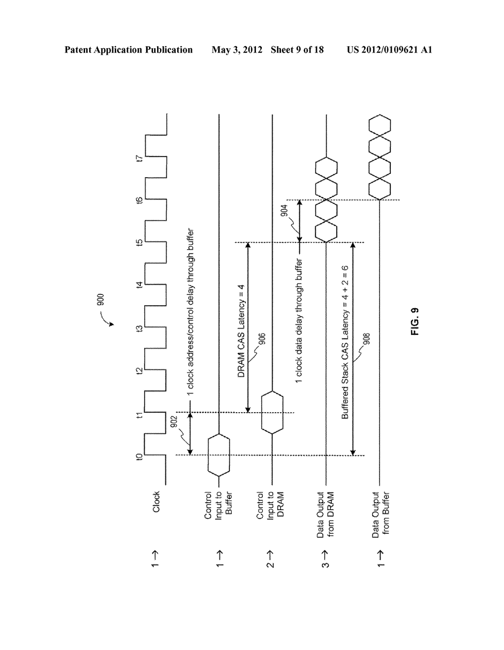 System and Method for Simulating an Aspect of a Memory Circuit - diagram, schematic, and image 10
