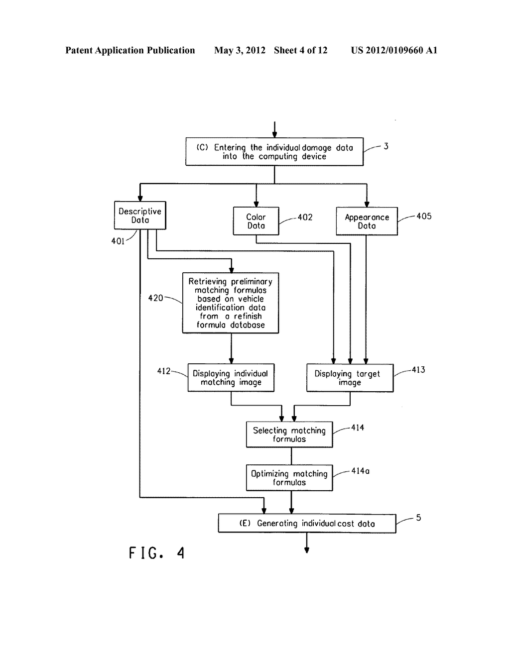 Integrated process and system for cosmetic vehicle repairs - diagram, schematic, and image 05