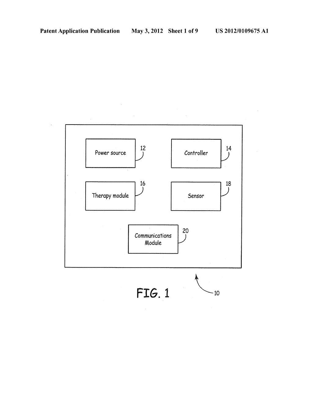 SYSTEM AND METHOD FOR IDENTIFYING A PROSPECTIVE CLINICAL THERAPY FOR A     PROSPECTIVE PATIENT HAVING A MEDICAL DEVICE - diagram, schematic, and image 02
