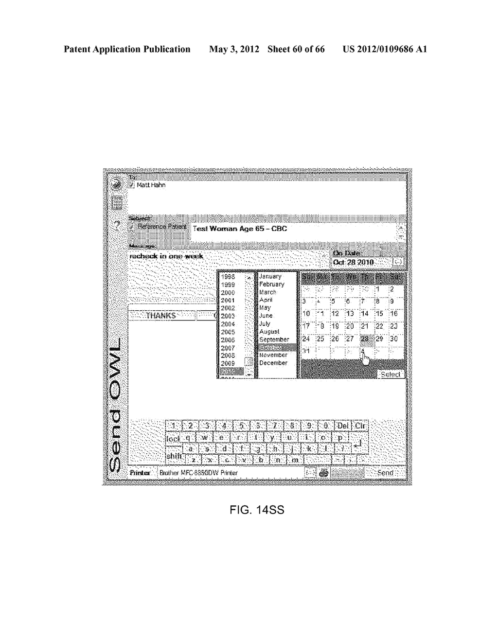 ELECTRONIC MEDICAL RECORD SYSTEM AND METHOD - diagram, schematic, and image 61