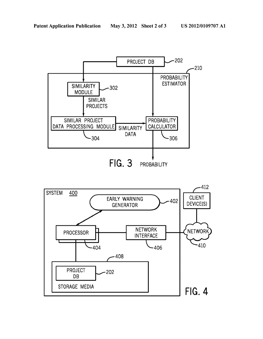 PROVIDING A STATUS INDICATION FOR A PROJECT - diagram, schematic, and image 03