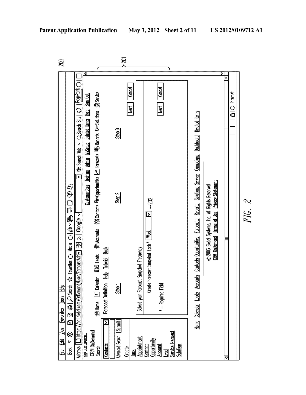 METHOD AND SYSTEM FOR AUTOMATICALLY GENERATING FORECASTS - diagram, schematic, and image 03