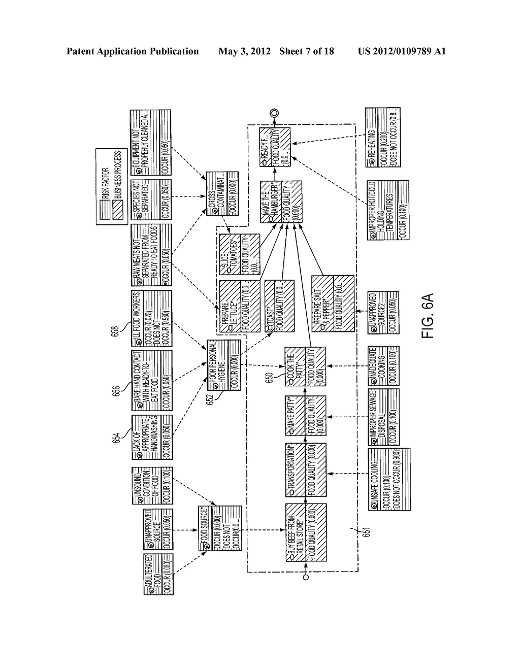 IDENTIFYING SOURCE MATERIAL ASSOCIATED WITH FOOD PRODUCTS USING BILL OF     MATERIAL - diagram, schematic, and image 08